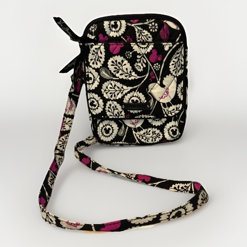 Vera Bradley Disney Parks Paisley Bird meets Mickey Crossbody Shoulder Bag